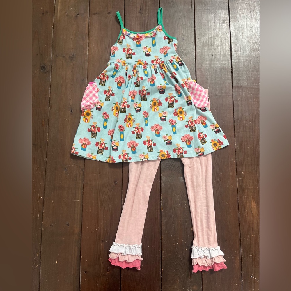 Size 6 Matilda Jane Brilliant Daydream Pocketful of Flowers dress